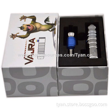 VAJRA-C Electronic Cigarette Starter Kit, 19*89mm Battery Size, 60g Atomizer Weight